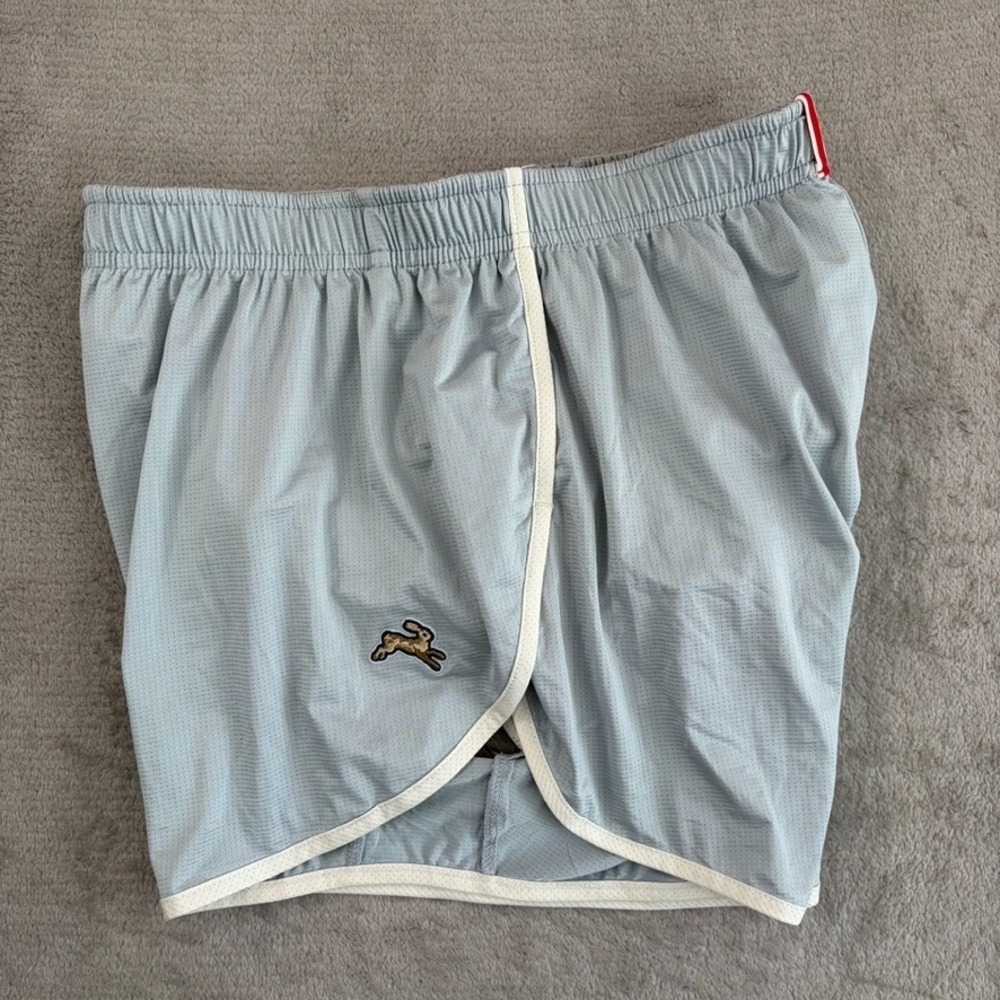 Tracksmith Twilight Split Shorts Men Medium Grey … - image 3